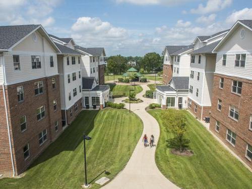 Student housing on the Waterfield Campus.